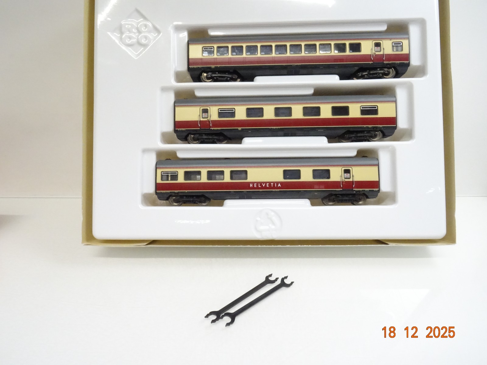 Roco H0 43903 AC Ergänzungwagen-Set 3tlg. für VT 11.5 in OVP JL5144