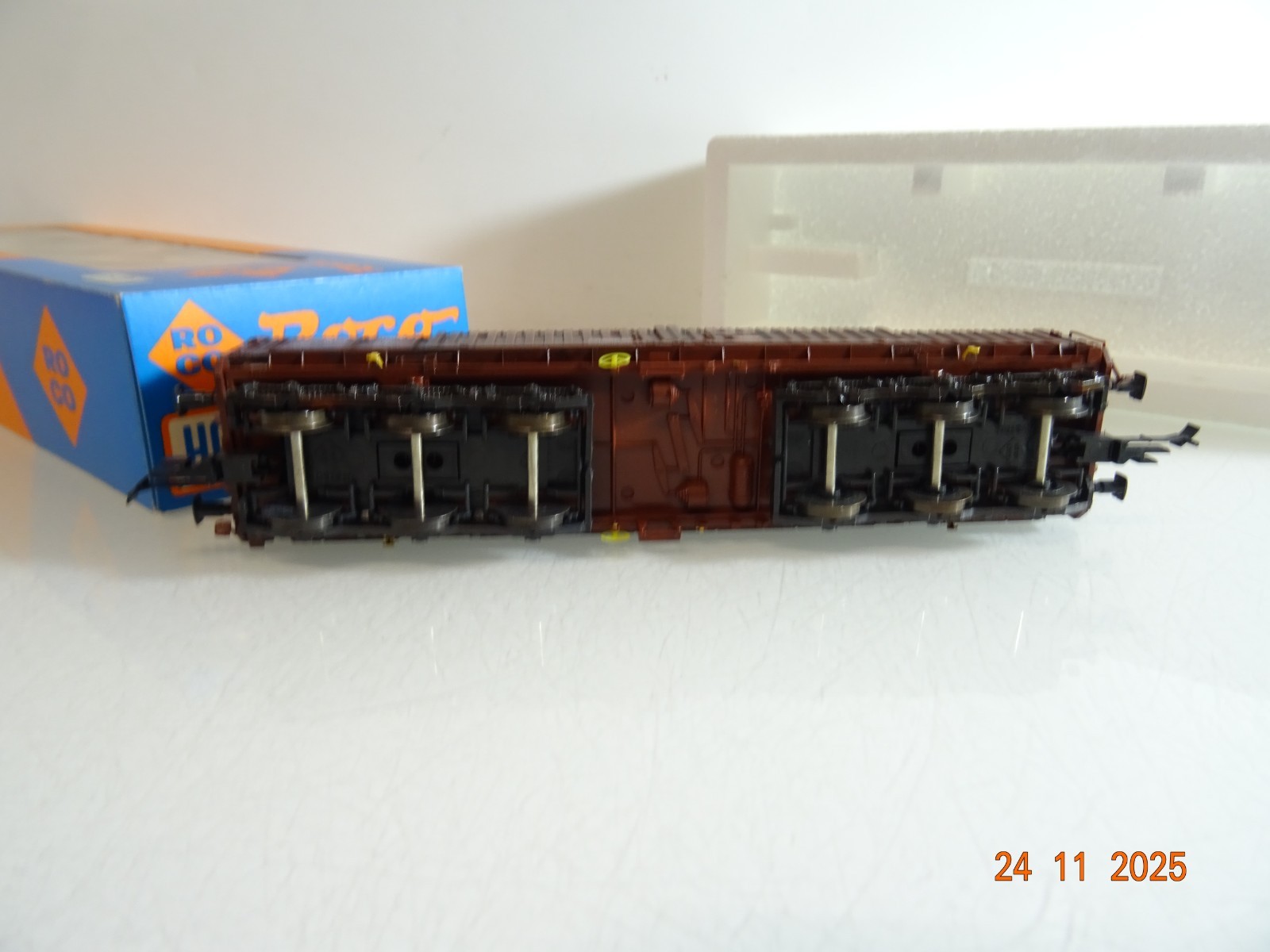 Roco H0 4394A Teleskophaubenwagen der DB in OVP RR4787 – Bild 4