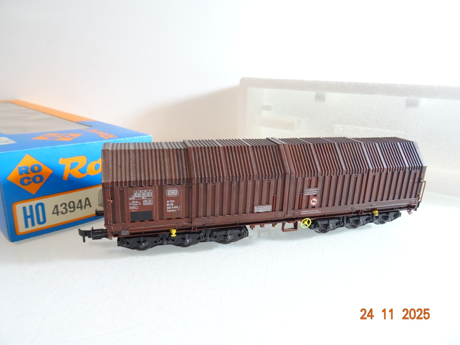 Roco H0 4394A Teleskophaubenwagen der DB in OVP RR4787