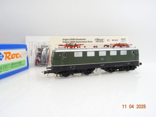 Roco H0 43957 AC E-Lok E 41 072 der DB für Märklin AC in OVP JL23