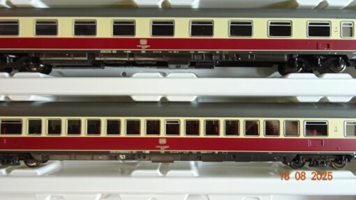 Roco H0 44117 Wagen-Set TEE Personenwagen 2 tlg. der DB in OVP PR9633 – Bild 3
