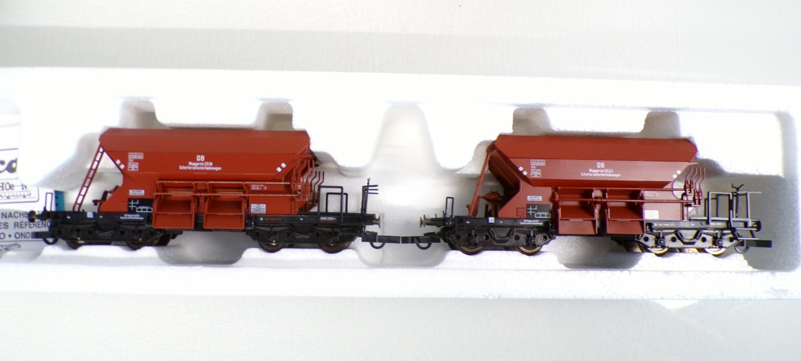 Roco H0 44128 AC Schotterwagen-Set 2 tlg. der DB für Märklin in OVP BH1314 – Bild 3