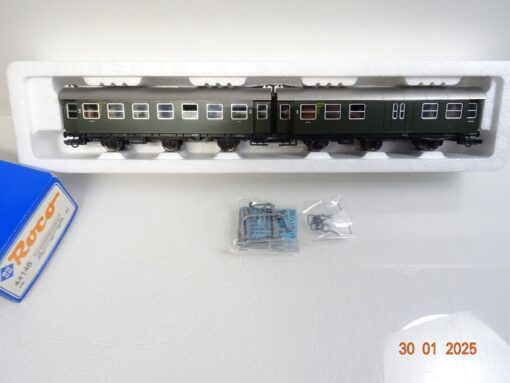 Roco H0 44148 Umbauwagen-Set 2 tlg. 3.Kl. der DB in OVP PR5659