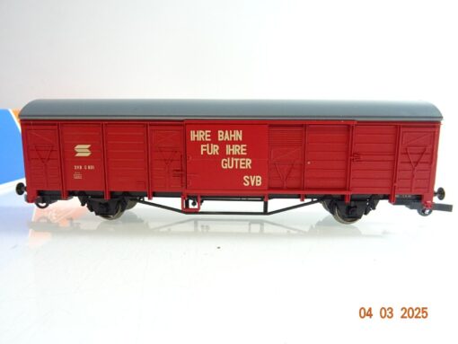 Roco H0 46415.3 gedeckter Güterwagen der SVB in OVP PR6325 – Bild 3