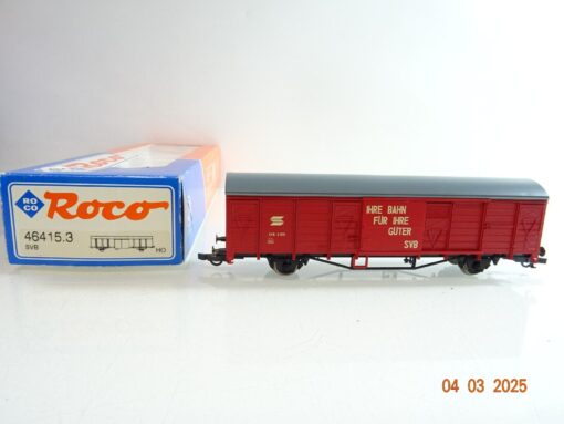 Roco H0 46415.3 gedeckter Güterwagen der SVB in OVP PR6325