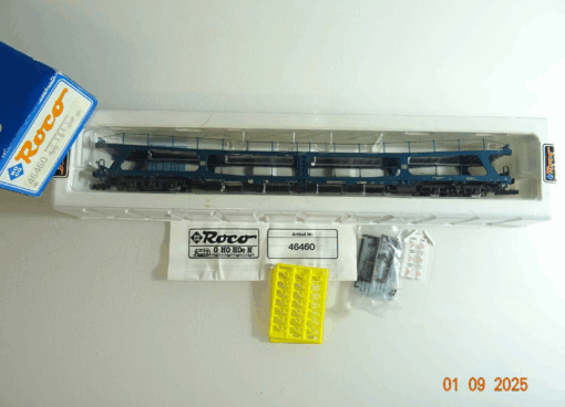 Roco H0 46460 Autotransportwagen Autoreisezug der DB in OVP BH76