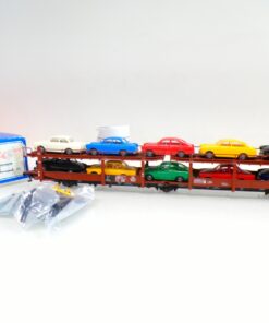 Roco H0 46630 Autotransportwagen mit 10 PKW´s der DB in OVP BH1310