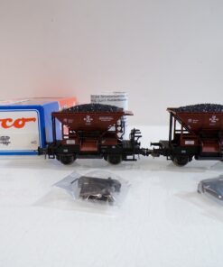 Roco H0 46682 Schotterwagen-Set 2tlg. der DR in OVP BH1936