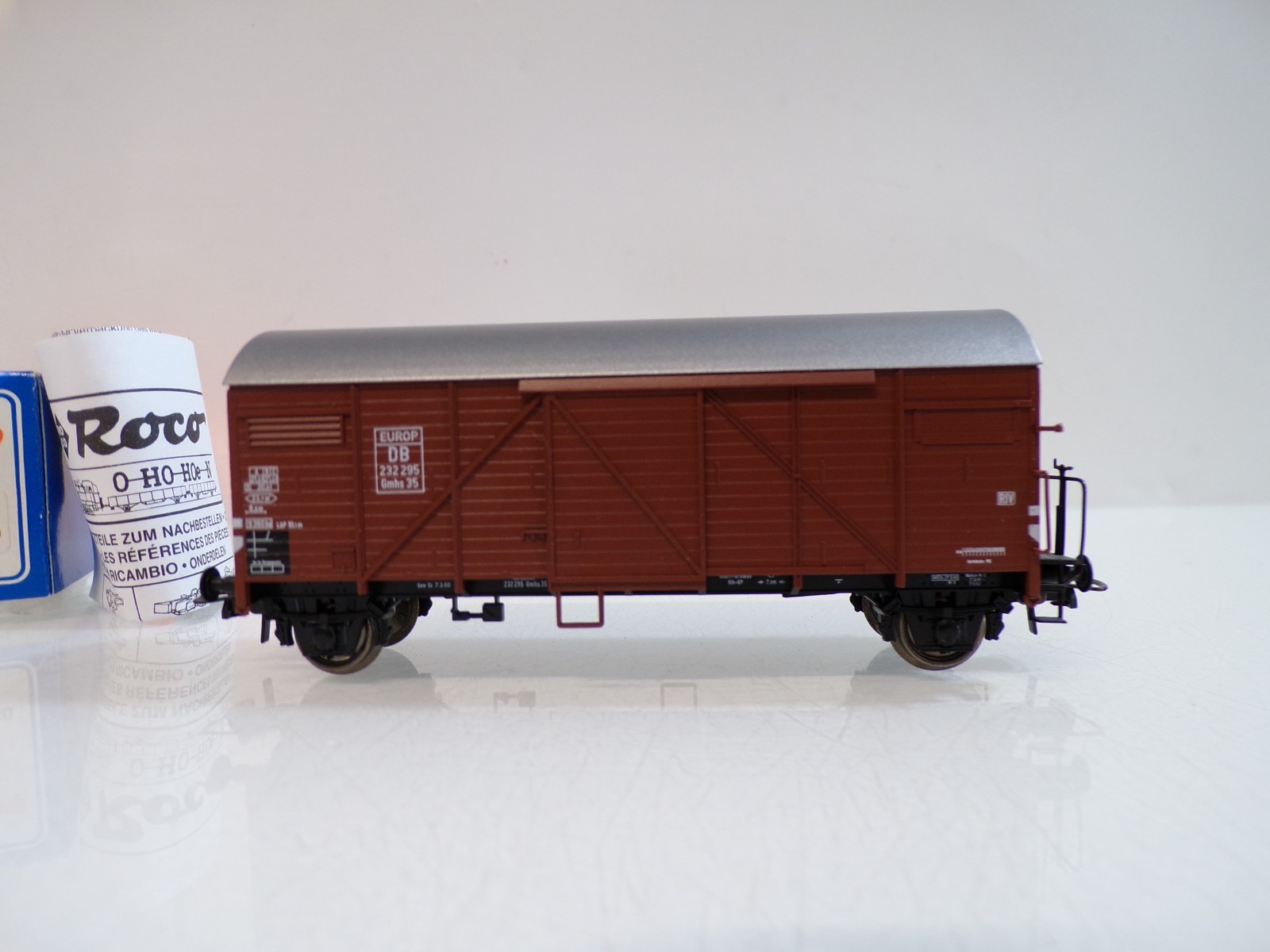 Roco H0 46970 gedeckter Güterwagen der DB in OVP BH1707 – Bild 3