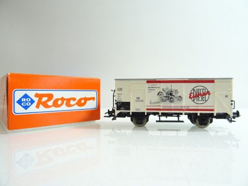 Roco H0 47283 AC gedeckter Güterwagen "Fendt" der DB in OVP PR664 – Bild 3