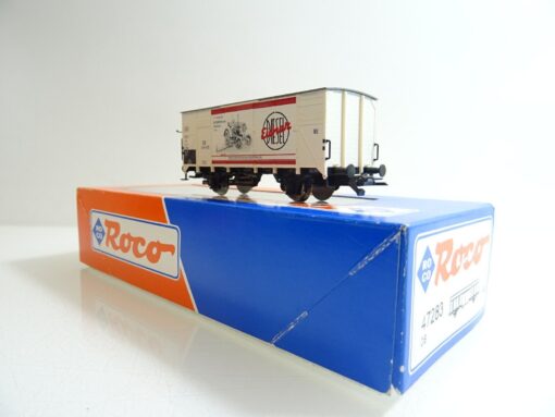 Roco H0 47283 AC gedeckter Güterwagen "Fendt" der DB in OVP PR664 – Bild 5
