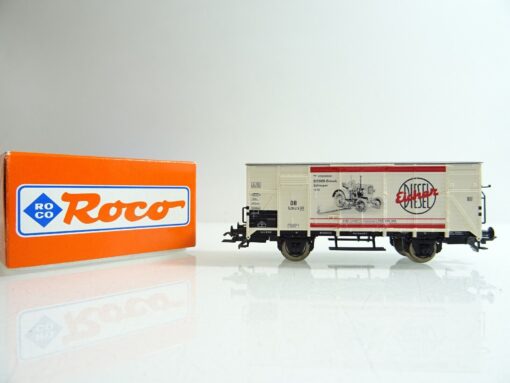 Roco H0 47283 AC gedeckter Güterwagen "Fendt" der DB in OVP PR664