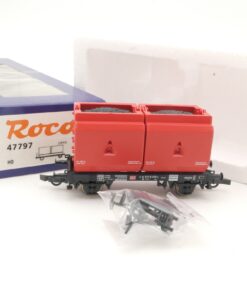 Roco H0 47797 Kübelwagen mit Ladung der DB in OVP RR1353