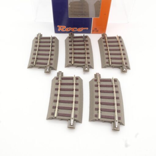 Roco H0 61130 5 x gebogenes Gleis R3 7,5 in OVP QR4499 – Bild 3