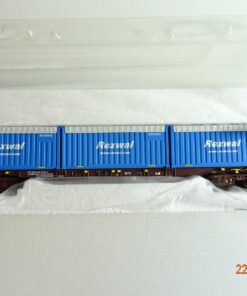 Roco H0 66619 Flachwagen mit 3 Container der ÖBB in OVP PR9750