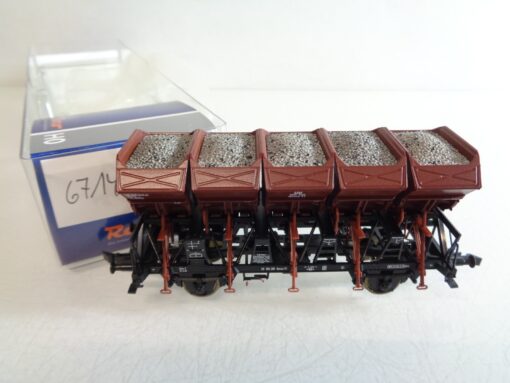 Roco H0 67146.3 Muldenkippwagen mit Ladung der DB in OVP RR4077