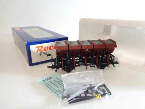 Roco H0 67724 Muldenkippwagen mit Ladung der DB in OVP RR4033 – Bild 3