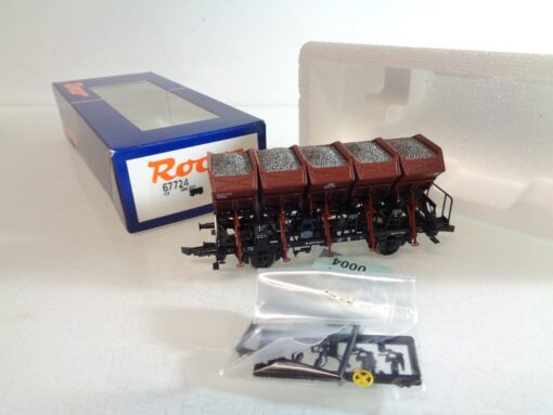 Roco H0 67724 Muldenkippwagen mit Ladung der DB in OVP RR4033