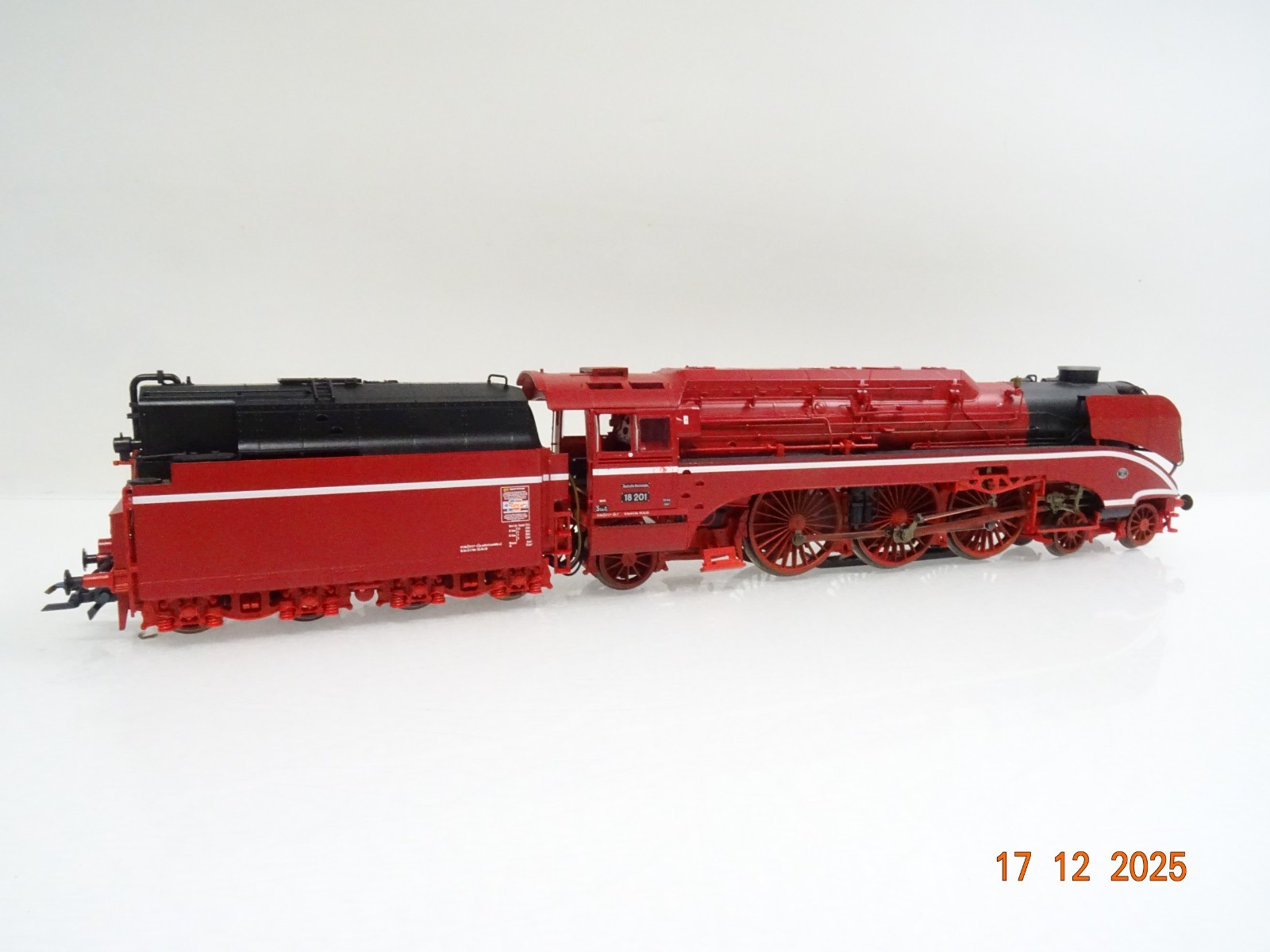 Roco H0 69203 AC Dampflok BR 18 201 der DR Digital Sound in OVP JL5148 – Bild 3