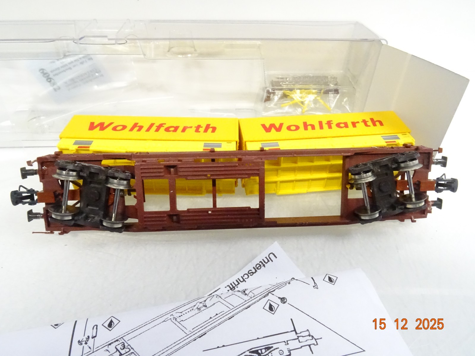 Roco H0 76370 AC Taschenwagen Wolfrath der DB in OVP RR5657 – Bild 4