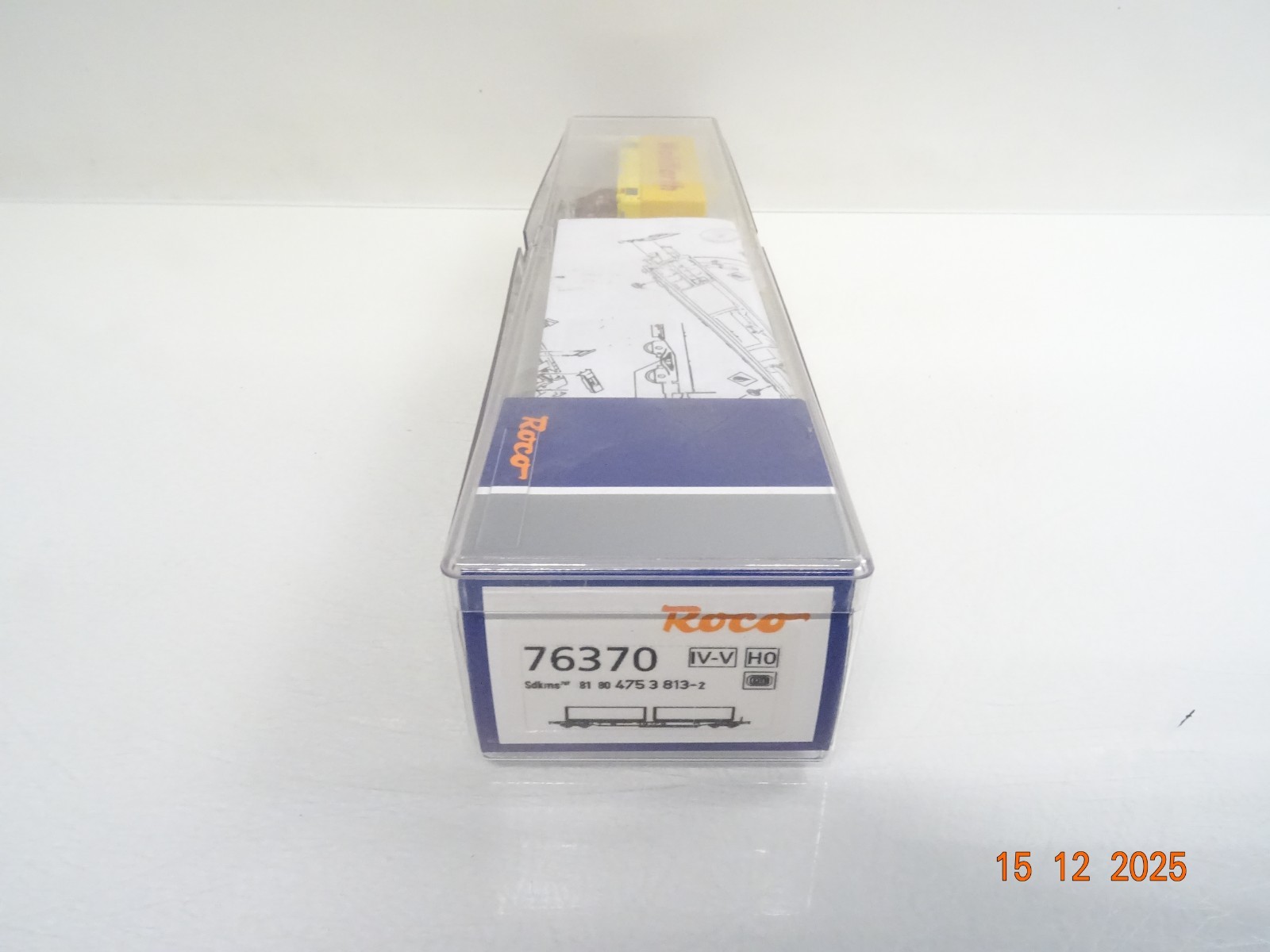 Roco H0 76370 AC Taschenwagen Wolfrath der DB in OVP RR5657 – Bild 5