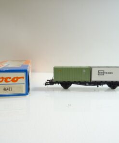Roco H0 Containertragewagen mit Aufladung Contrans Convoy  in EVP TF389
