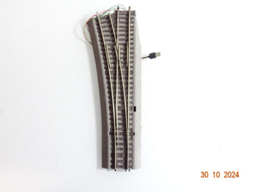 Roco H0 Geo Line Weiche mit Antrieb links siehe Foto CK3695 o.