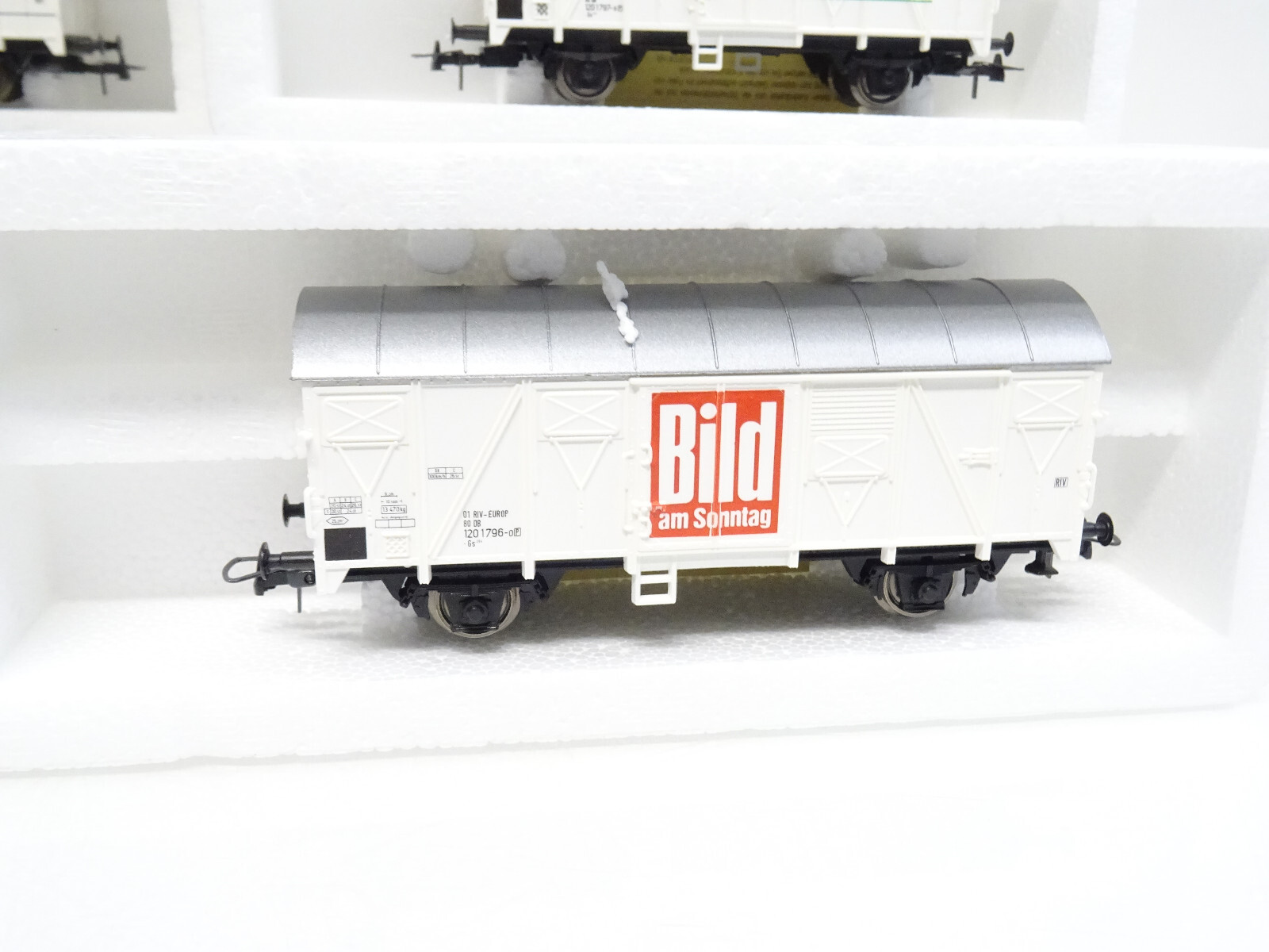 Roco H0 Güterwagen 8 Stück Top in OVP LE2068 – Bild 5