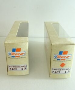 Roco H0 Jahreswagen No. 13 Leerverpackung 2Stück siehe Foto PK378