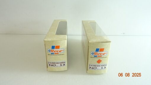 Roco H0 Jahreswagen No. 13 Leerverpackung 2Stück siehe Foto PK378