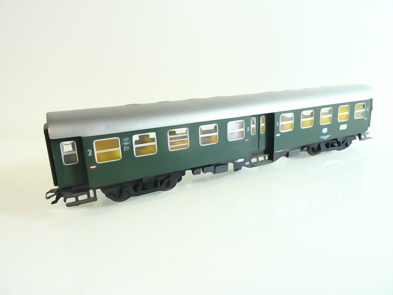 Roco H0 Personenwagen 2. Klasse 50 80 29-11593-0 der DB RR2414 o.