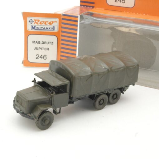 Roco Minitanks 1:87 246 Magirus Deutz Jupiter in OVP QR9685