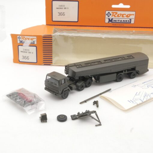 Roco Minitanks 1:87 366 Iveco Magirus 320 D Flugfeldtankwagen in OVP RR1110