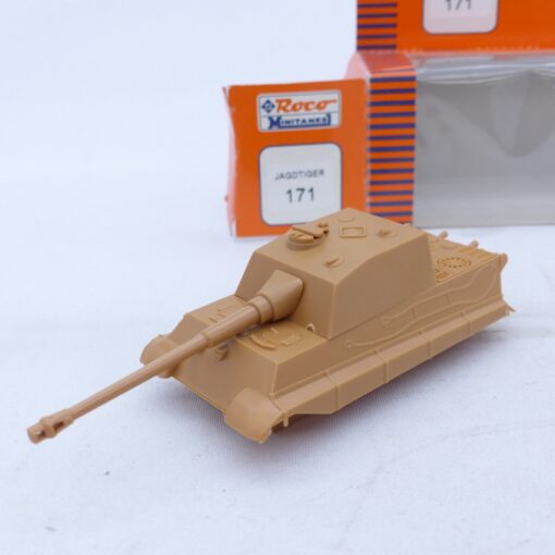 Roco Minitanks 1:87 H0 171 Panzer Jagd-Tiger Militär unvollständig in OVP EX7659