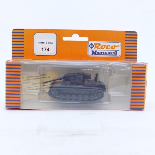 Roco Minitanks 1:87 H0 174 Panzer 3 EDW Militär in OVP EX7711 – Bild 4