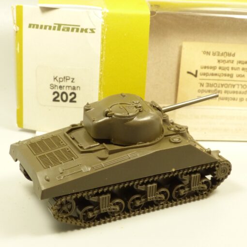 Roco Minitanks 1:87 H0 202 Kampfpanzer Scherman Militär in OVP EX7803 – Bild 3