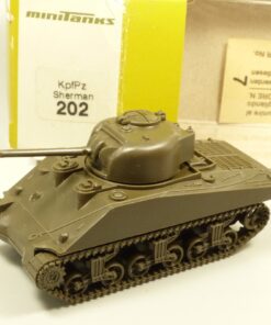 Roco Minitanks 1:87 H0 202 Kampfpanzer Scherman Militär in OVP EX7803