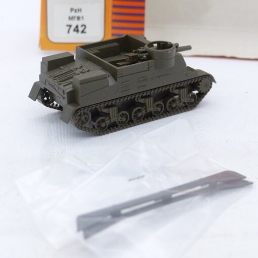 Roco Minitanks 1:87 H0 742 Panzerhaubitze M7 B1 Militär in OVP EX7700 – Bild 3