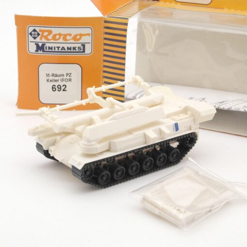 Roco Minitanks H0 692 M-Räum Panzer Keiler IFOR Panzer in OVP QR5639