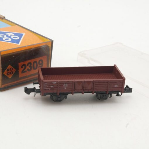 Roco N 2309 offener Güterwagen Hochbodenwagen der DB in OVP RR473 – Bild 3