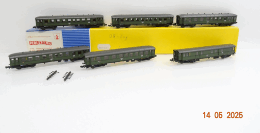 Roco N Schnellzugwagen 6 Stück der DR in EVP JL670