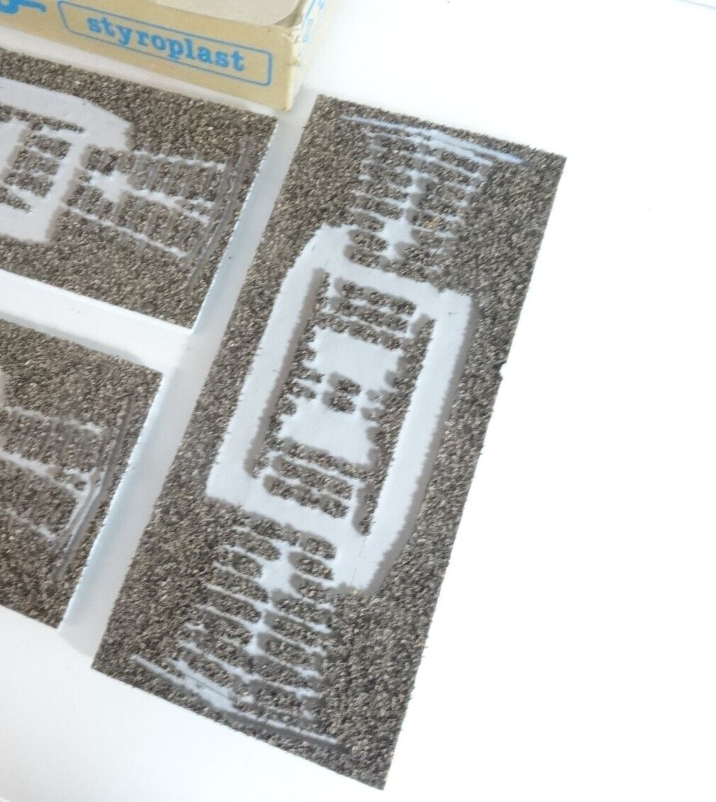 Roco Styroplast H0 04544 S Gleisbettung gerade 4 Stück, siehe Foto in OVP QR6310 – Bild 4