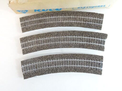 Roco Styroplast H0 Gleisbettung gebogen 3 Stück, siehe Foto in OVP QR6308 – Bild 3