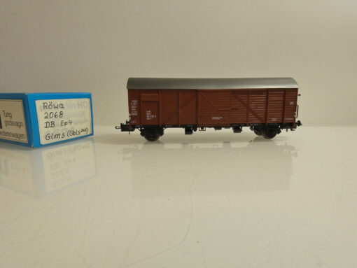Röwa H0 2068 gedeckter Güterwagen Glmghs der DB in EVP AR3108