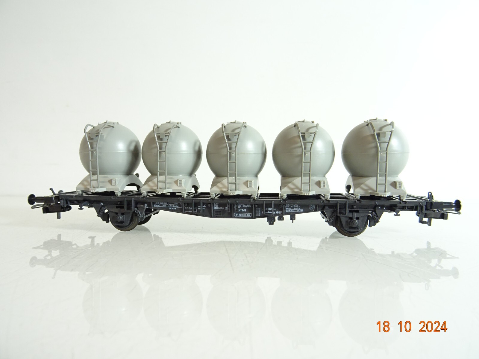 Röwa H0 2319 Behältertragwagen der DB in OVP PR3339 – Bild 3