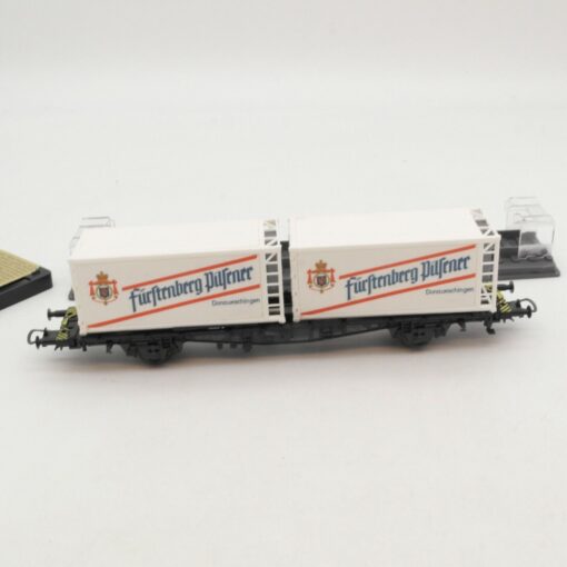 Röwa H0 2328 Containertragwagen Fürstenberg Pilsener in OVP RI7628