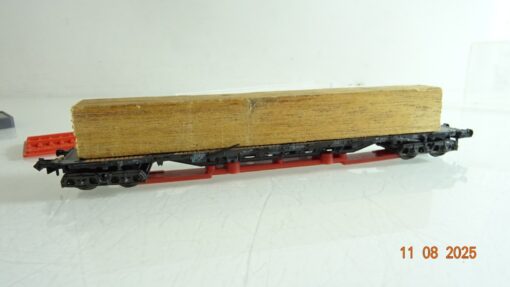 Röwa N Flachwagen mit Ladung Holz in OVP RR2637 – Bild 4