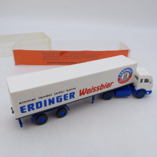 Roskopf 1:87 Nr.: 508 MB 1217 LS/36 Sattelzug Erdinger Weissbier, in OVP EB1459 – Bild 3