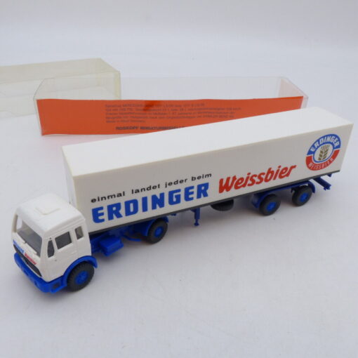 Roskopf 1:87 Nr.: 508 MB 1217 LS/36 Sattelzug Erdinger Weissbier, in OVP EB1459