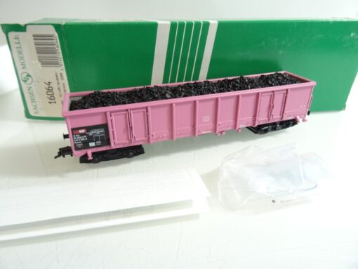 Sachsenmodelle H0 16064 Großraumgüterwagen mit Ladung der SBB-CFF in OVP RR779